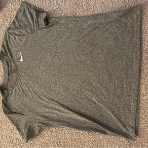 Basic grey nike t shirt dry fit